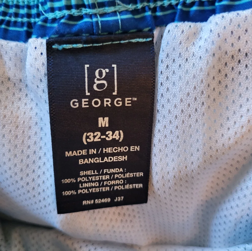 George Swim Trunks Blue sz M